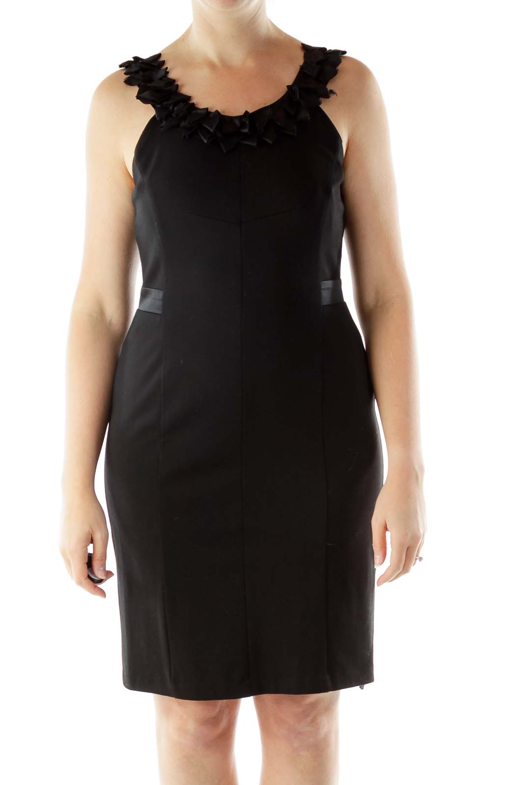 Black Cocktail Dress Front