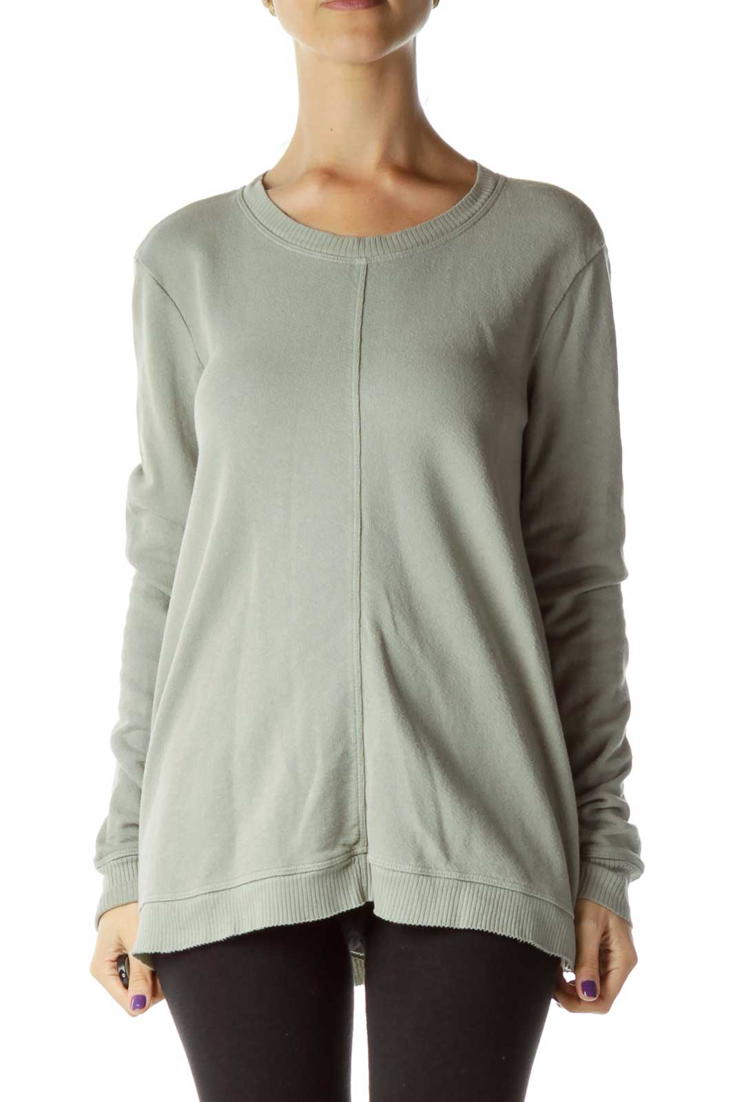 Gray Sweatshirt Front