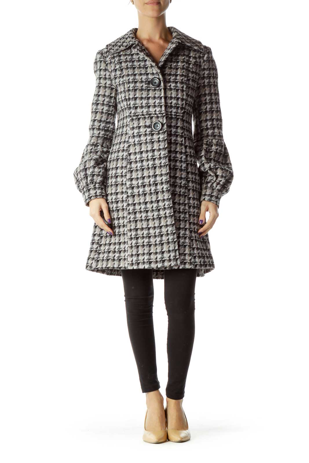 Jessica Simpson - Gray Pattern Knit 