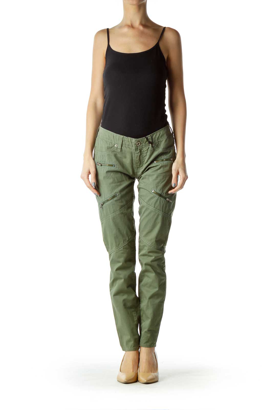 Terra & Sky Women's Plus Size Skinny Cargo Pant - Walmart.com