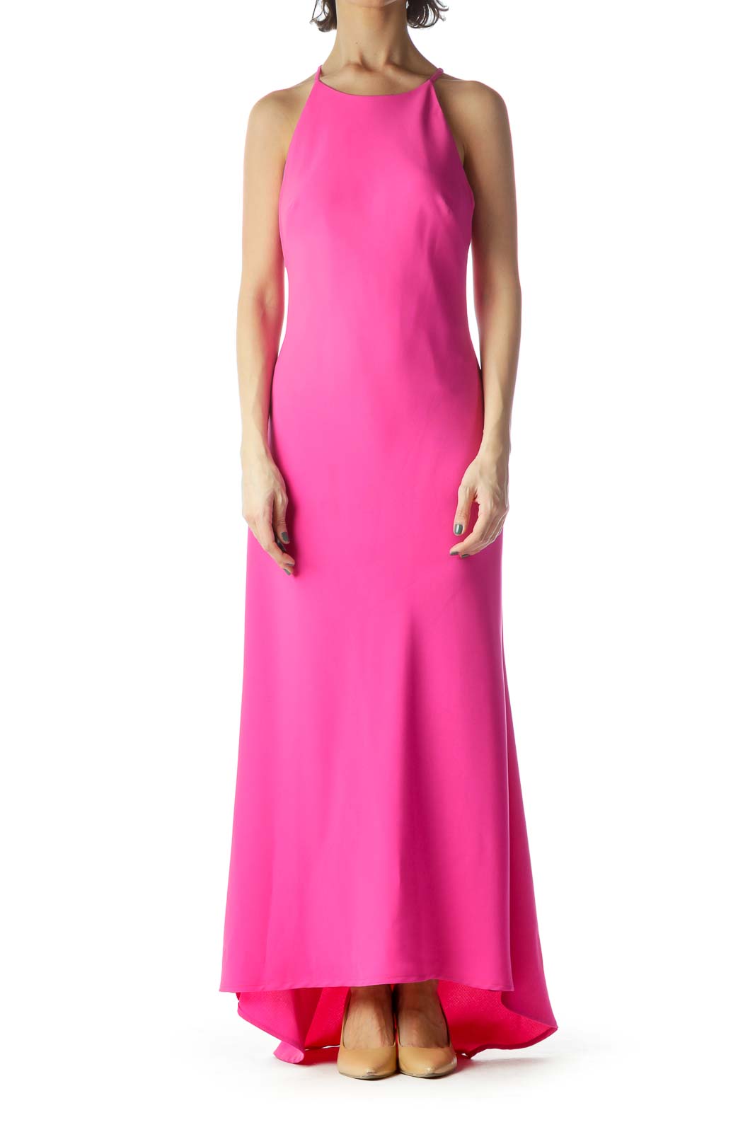 calvin klein magenta dress