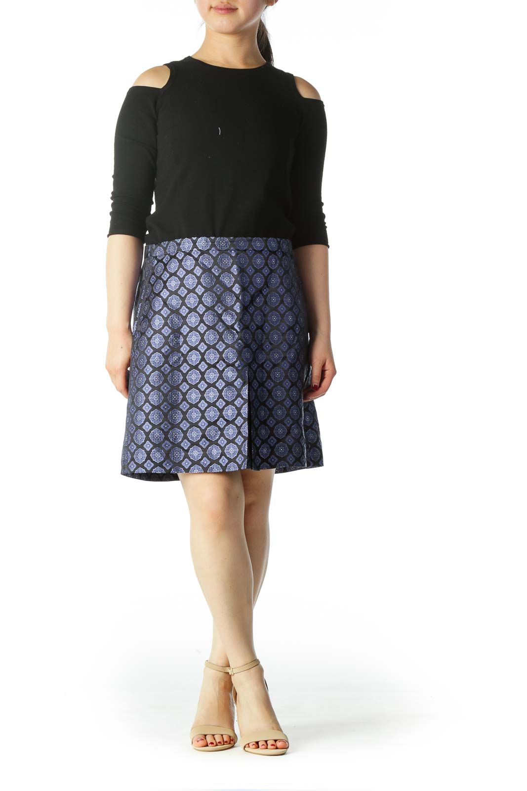 J crew silk outlet skirt