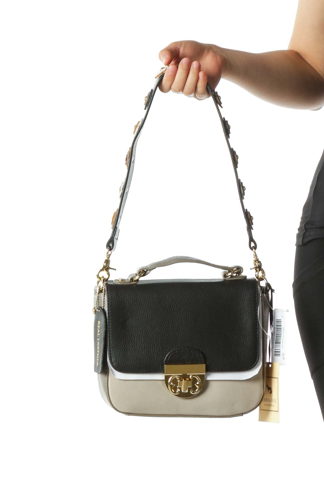 Emma Fox Bags Black Leather Kiss Lock Purse | Fox bag, Clothes design,  Fashion