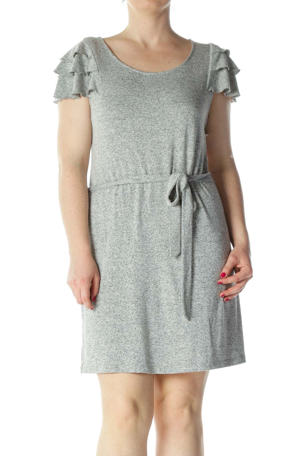 Loft gray outlet dress