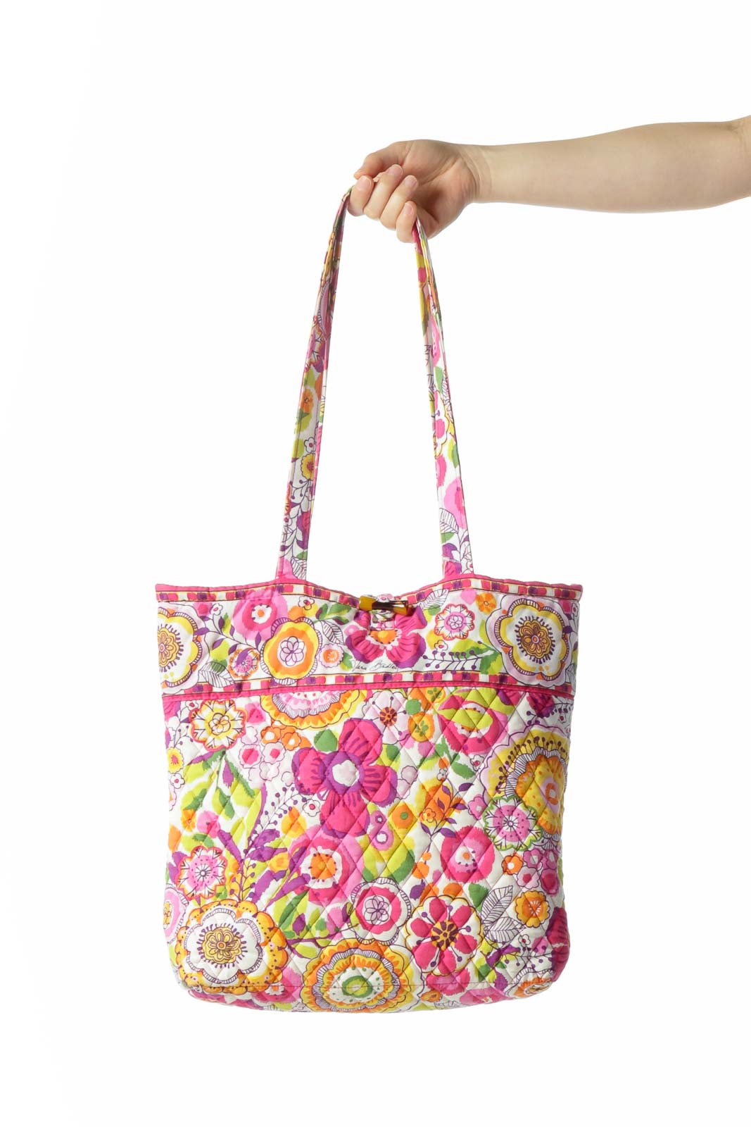 Vera bradley tote with toggle online closure