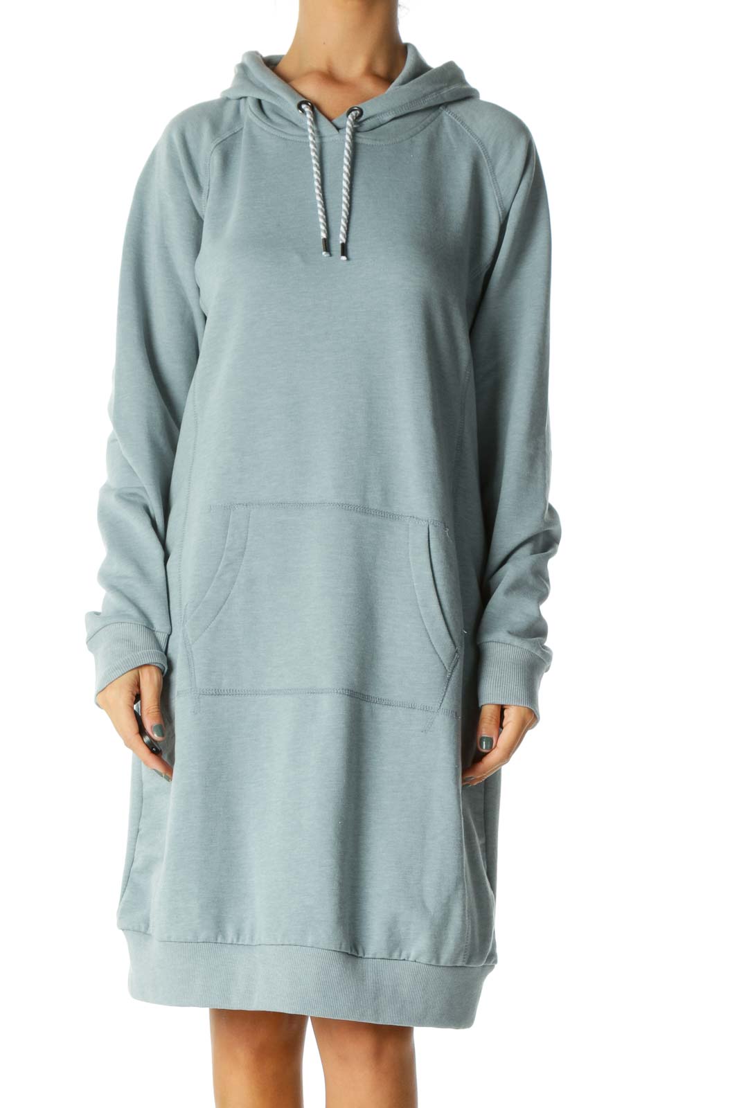 SilkRoll - Blue Sweatshirt Dress Unknown | SilkRoll