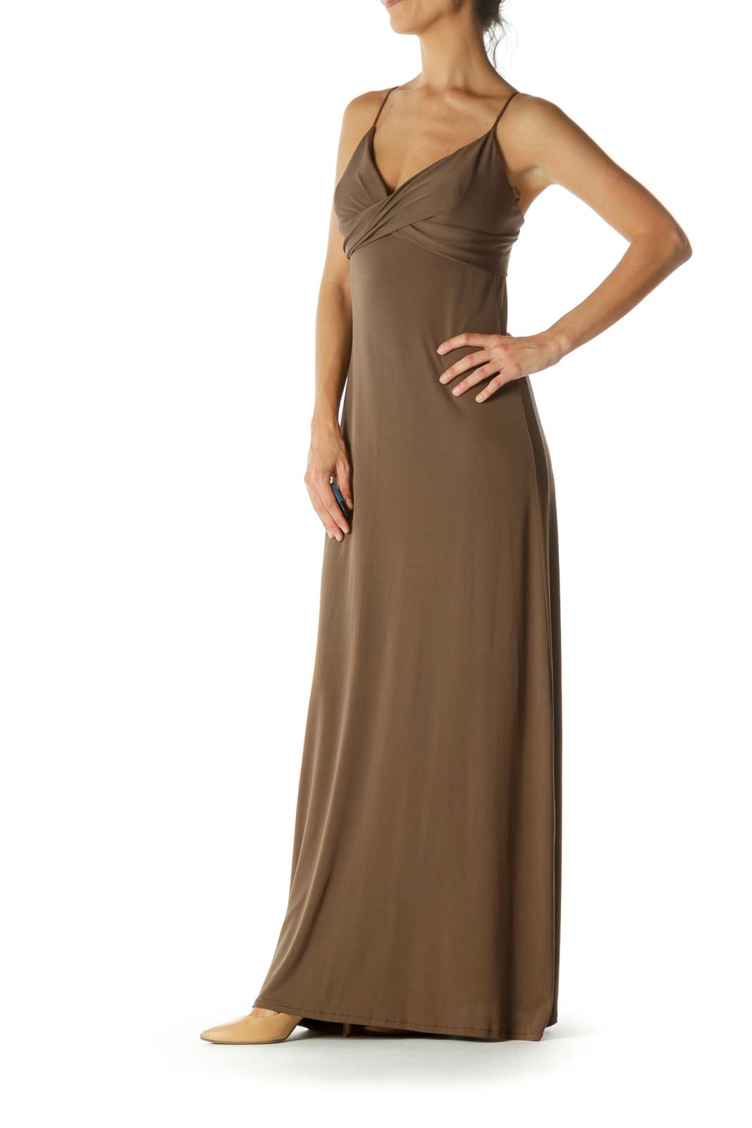 Bcbg strappy 2024 maxi dress