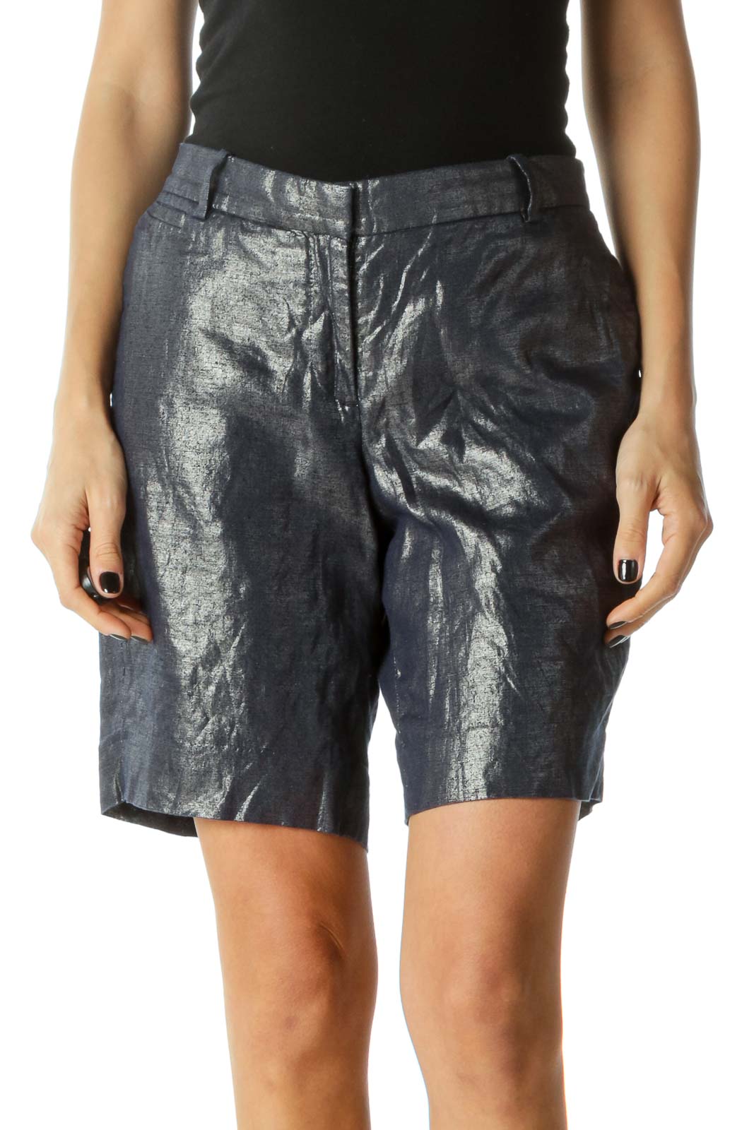 j crew linen bermuda shorts