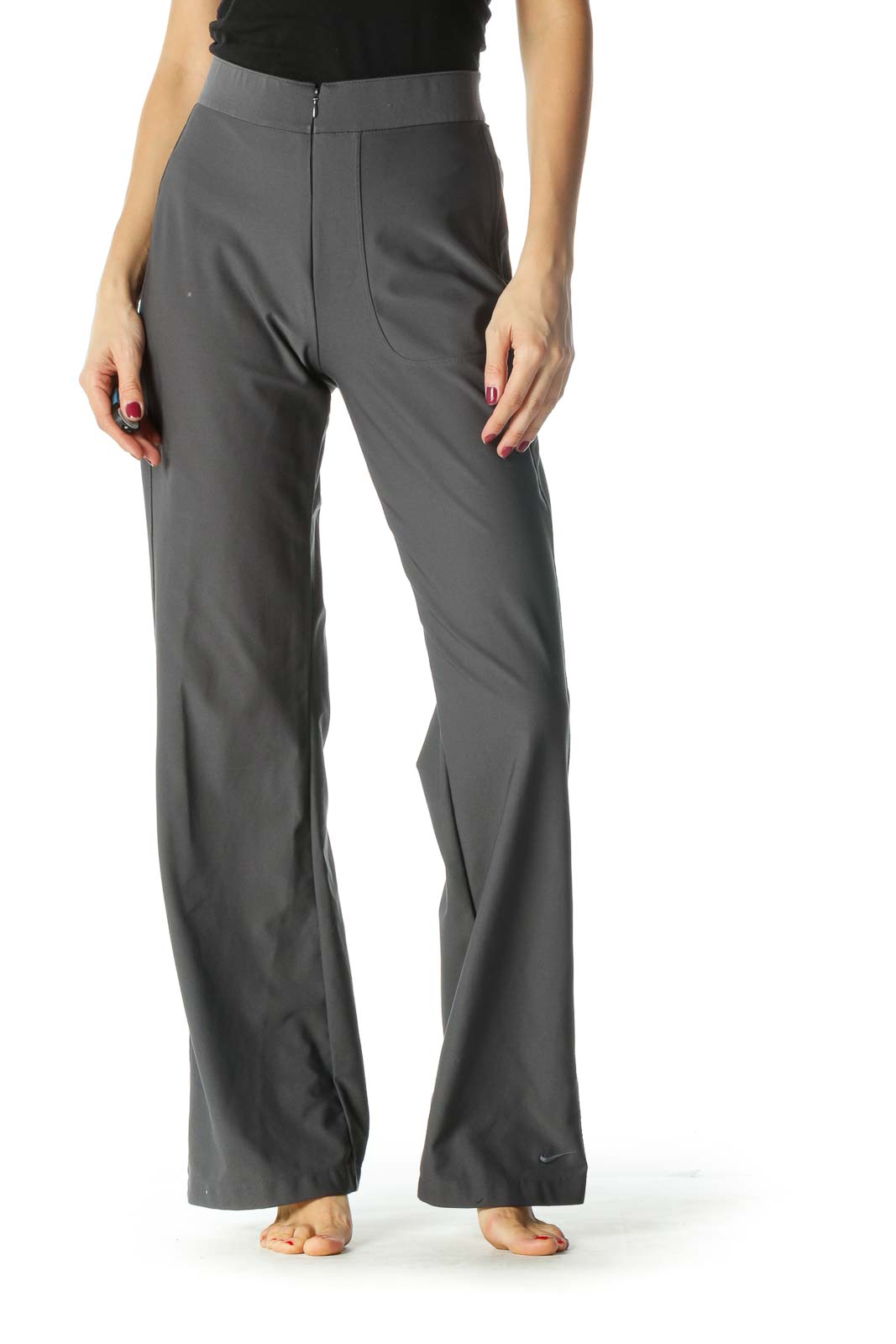 Gray Sports Pants Front