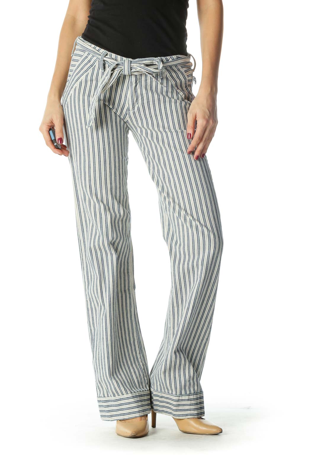 Bcbg store striped pants