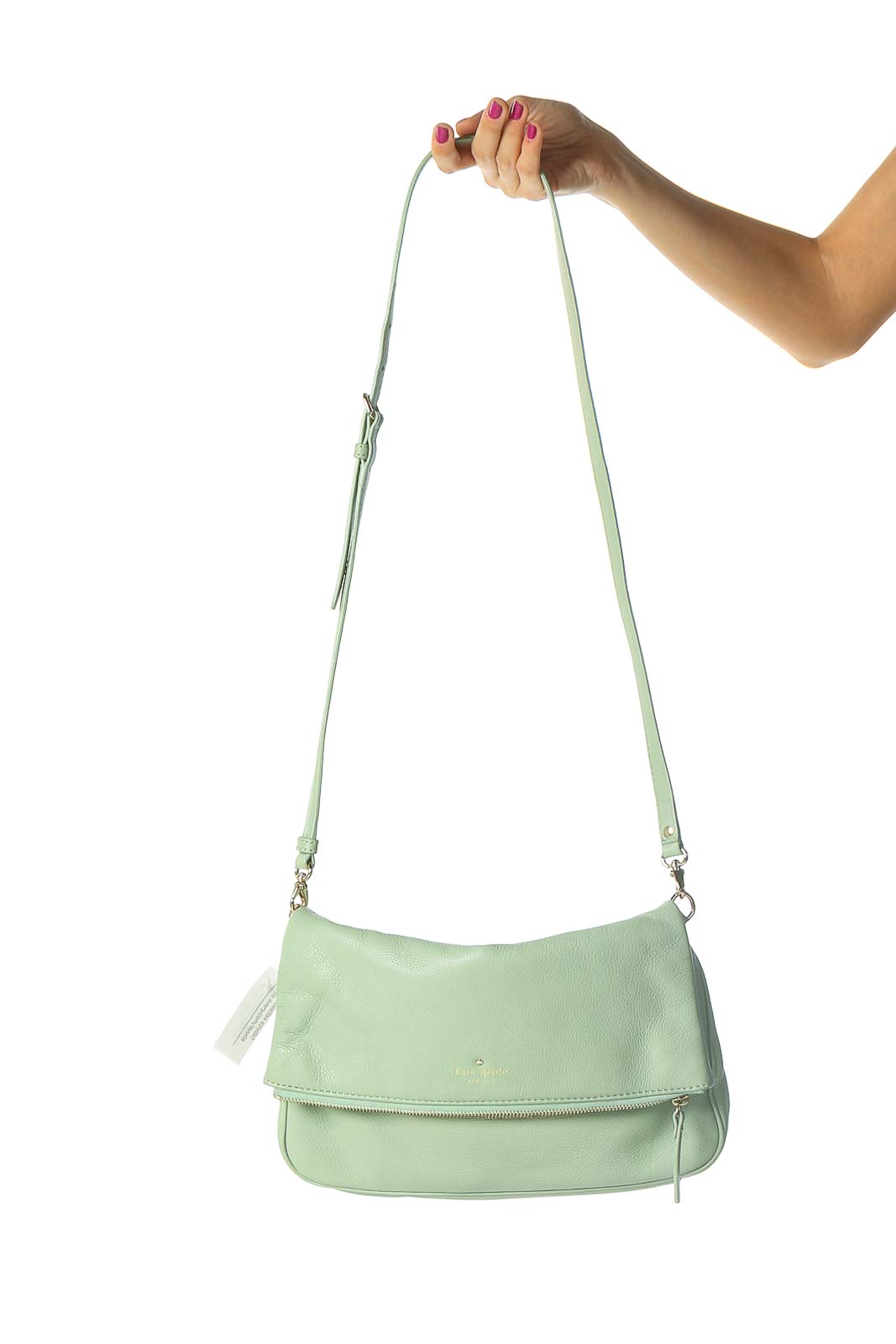 Green Crossbody Bag Front
