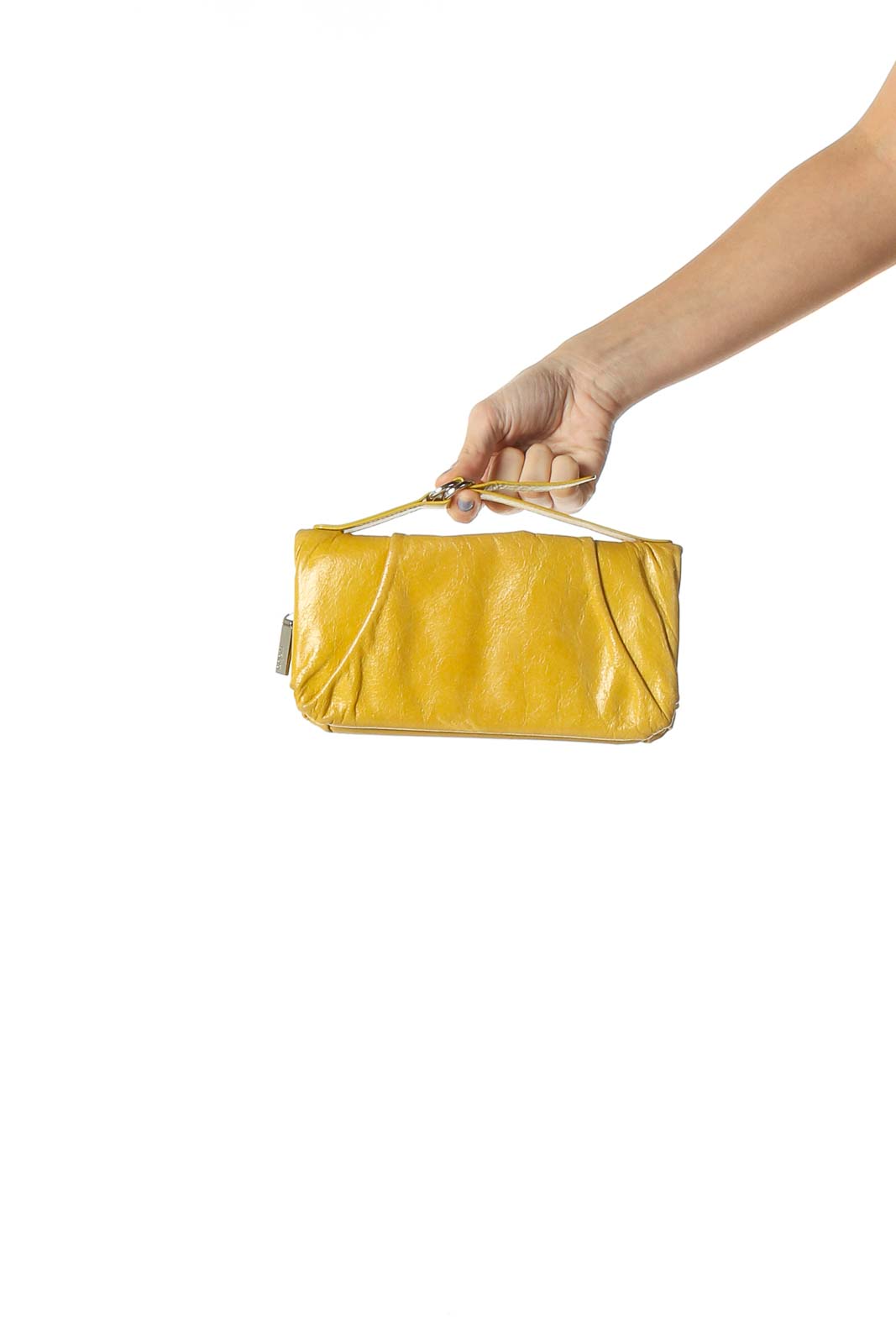 Yellow Clutch Bag Front