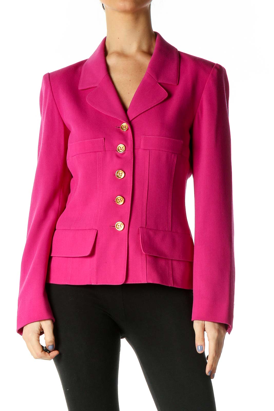 Pink Jacket Front