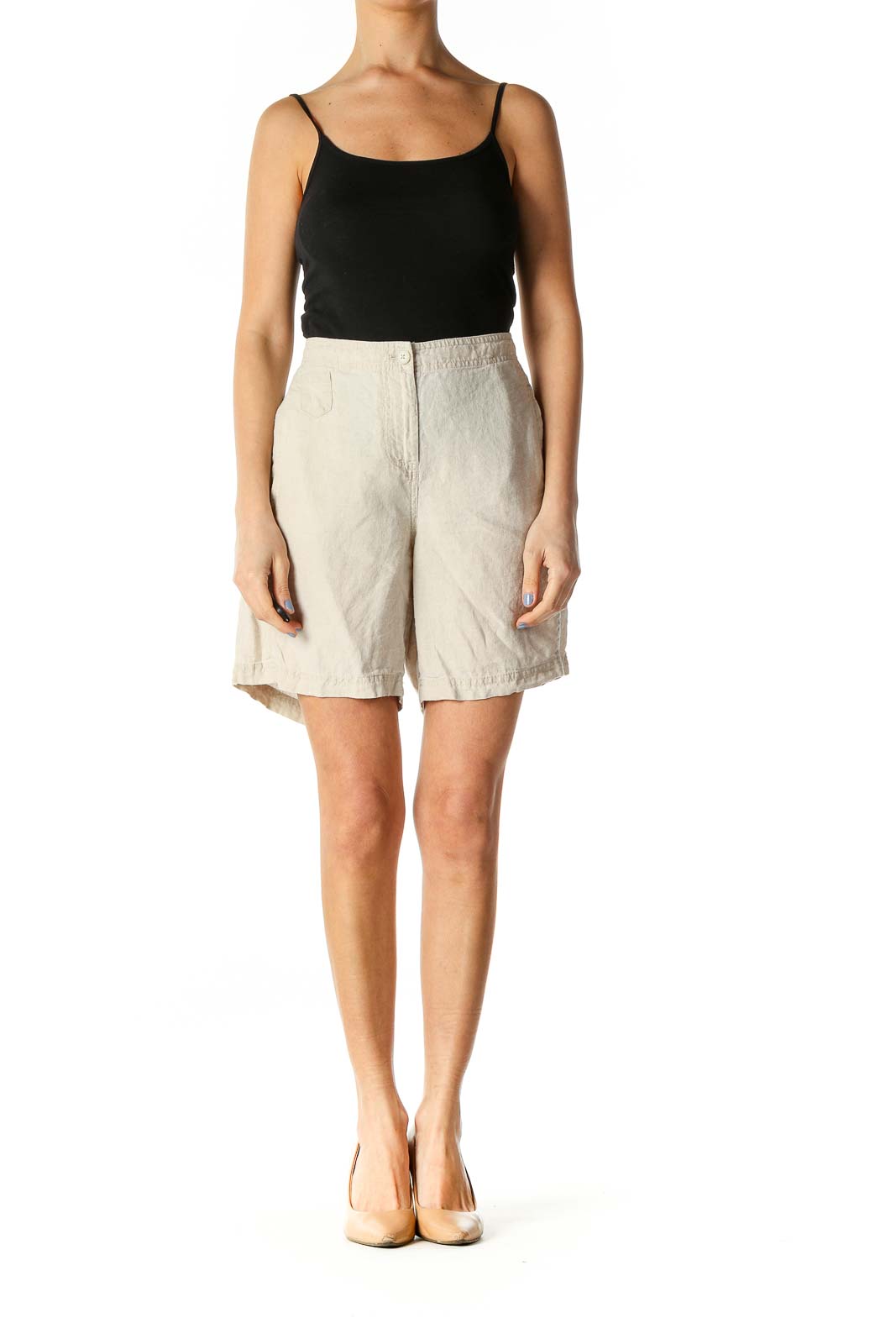 J jill outlet linen shorts