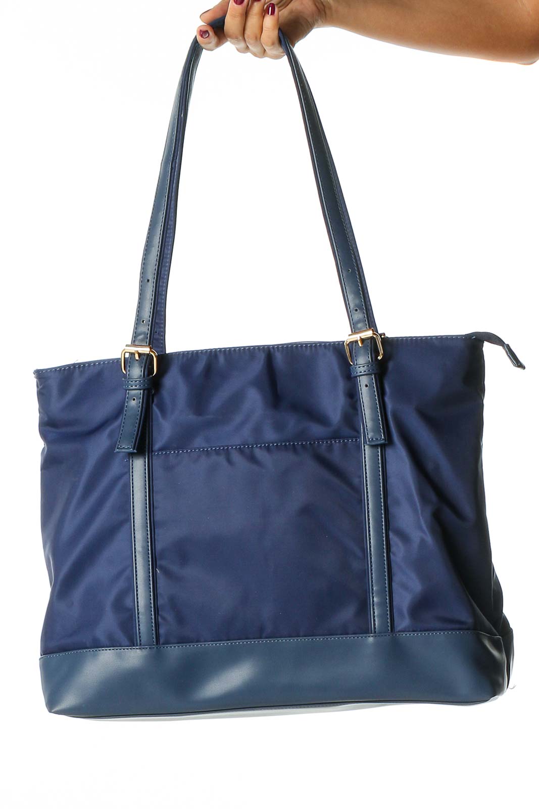 Blue Shoulder Bag Front
