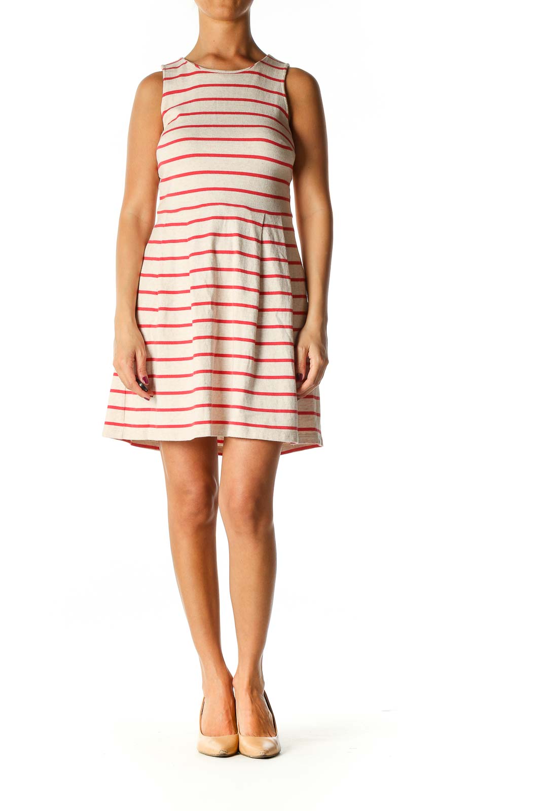 Ann taylor striped top dress