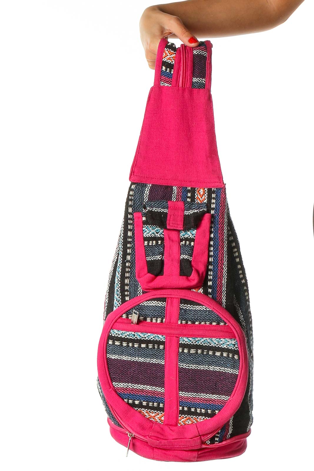 Pink Backpack Front