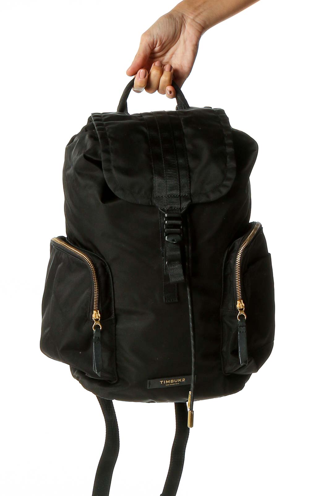 Black Backpack Front