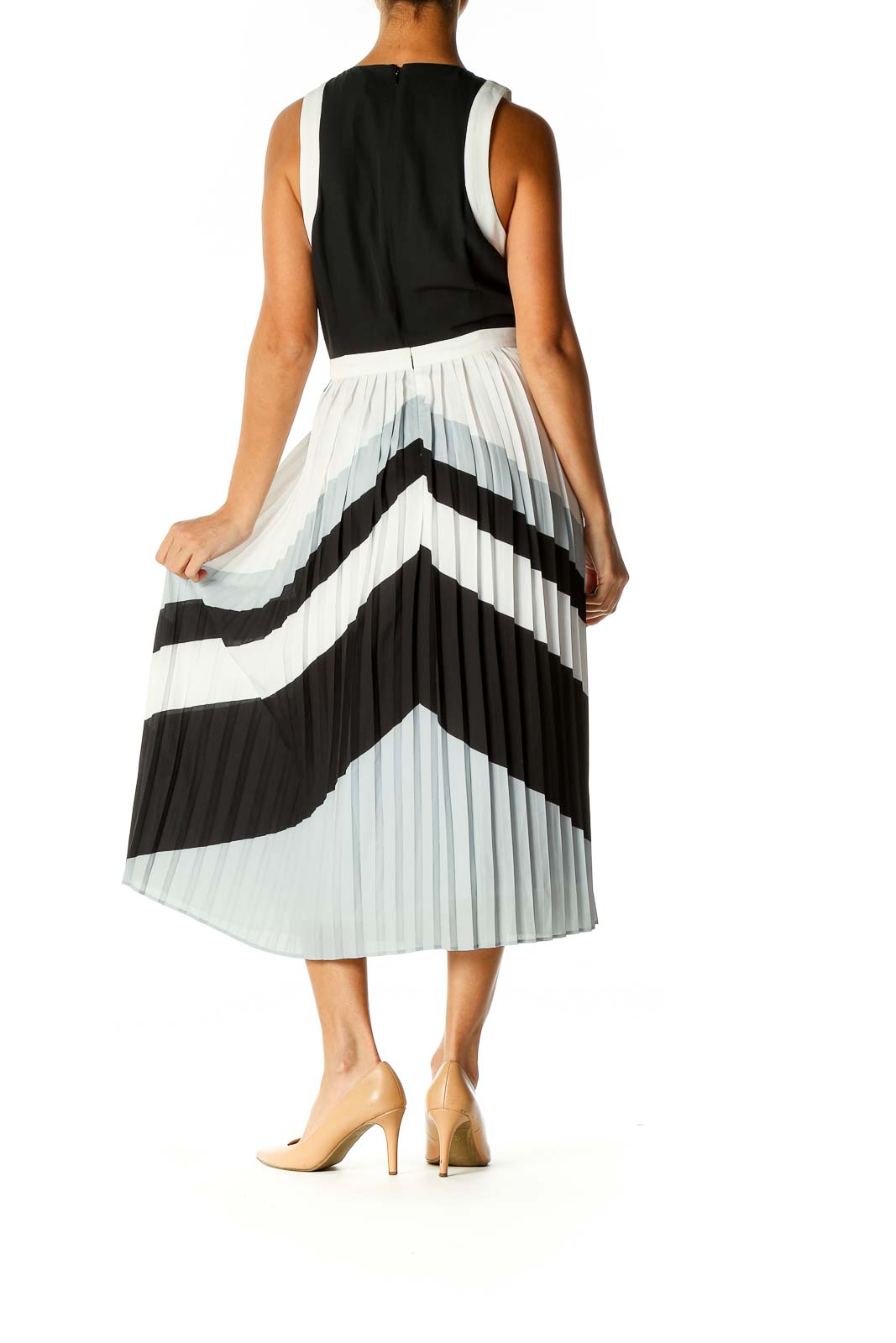 Banana republic hot sale chevron dress