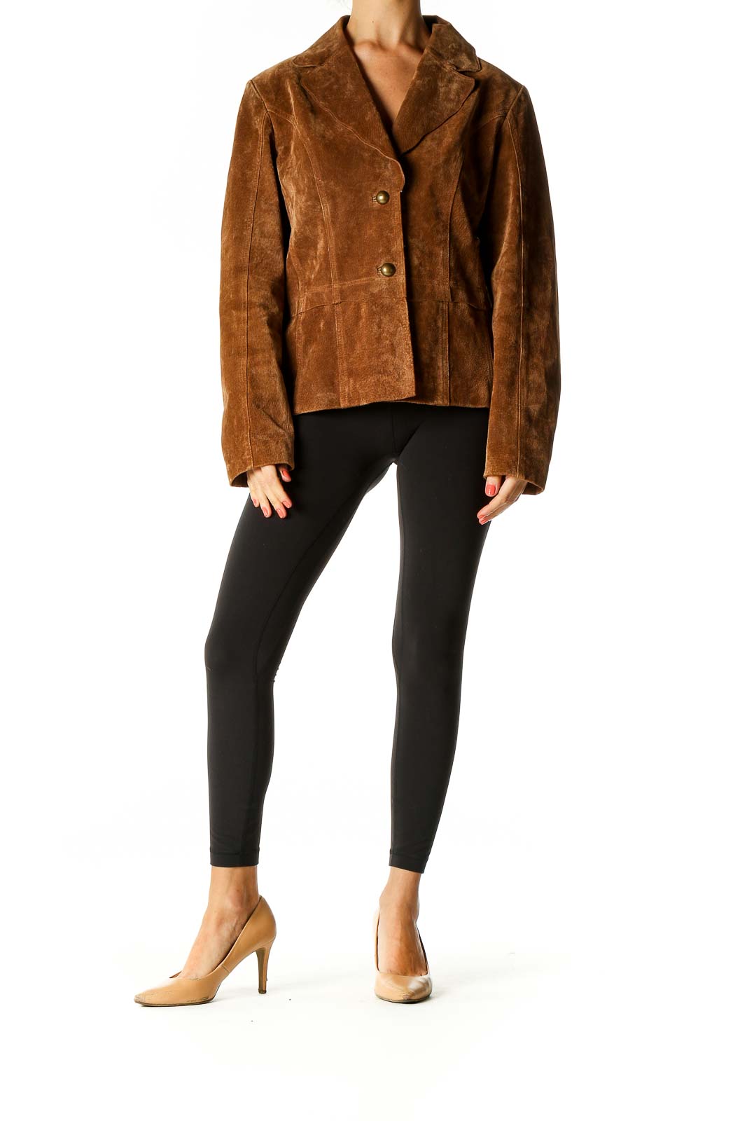 Steamboat Goat Suede Distressed Leather Jacket - Madison Creek