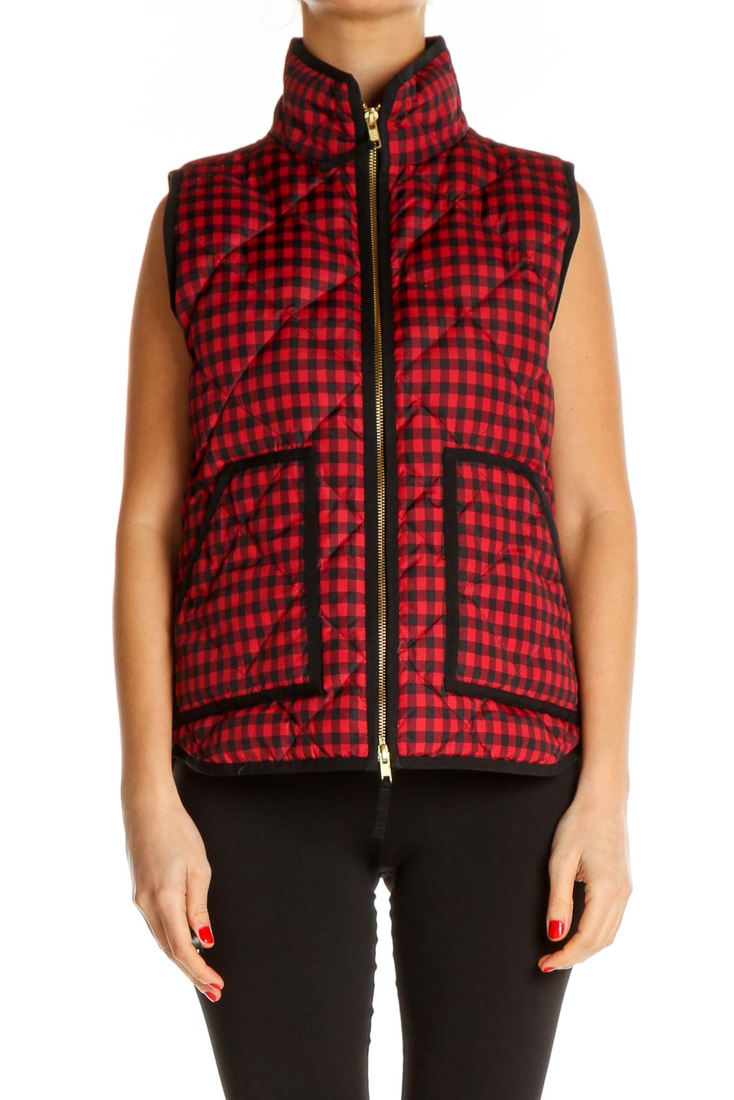 Red Vest Jacket Front