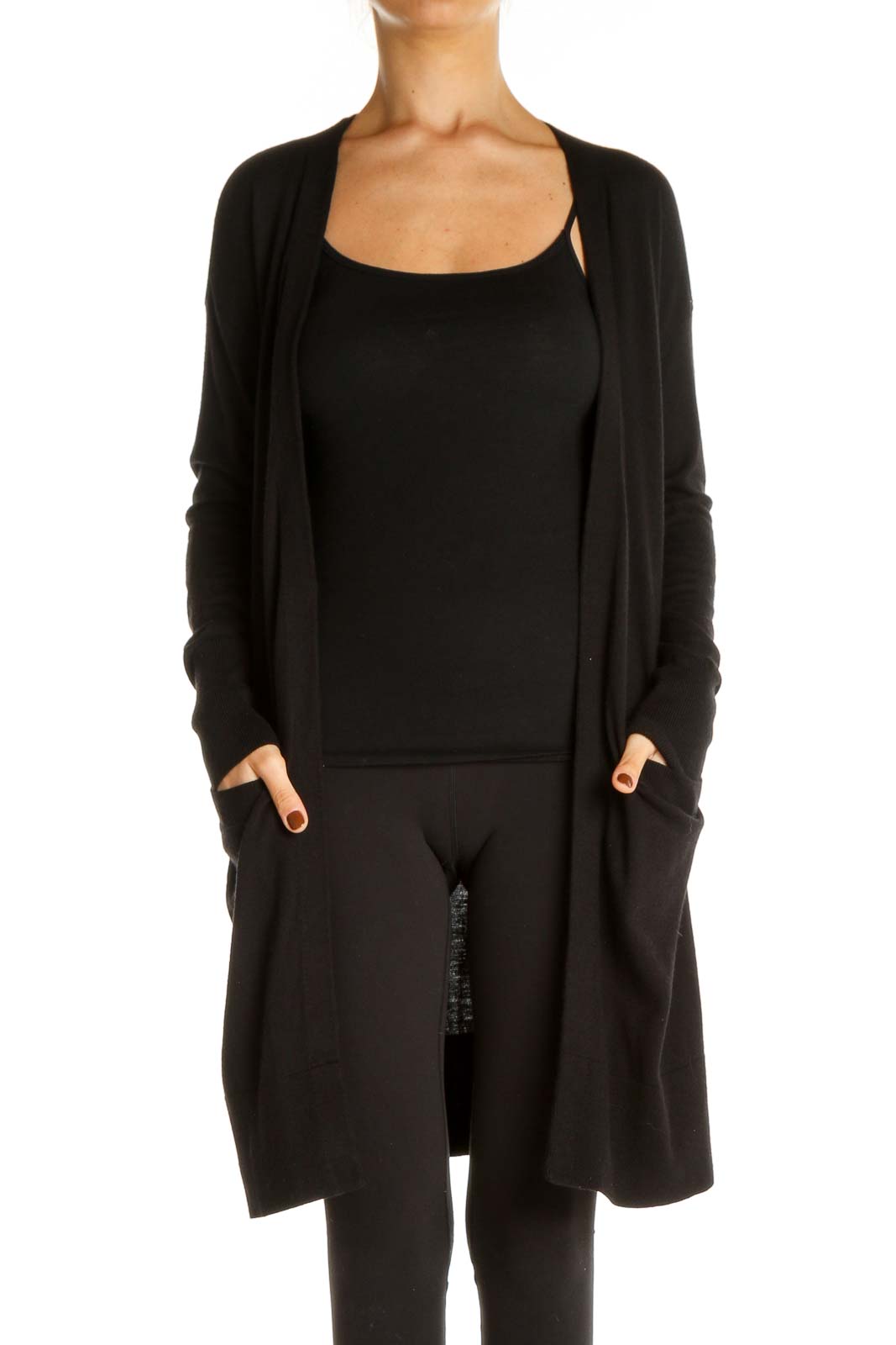 Halogen 2024 black cardigan