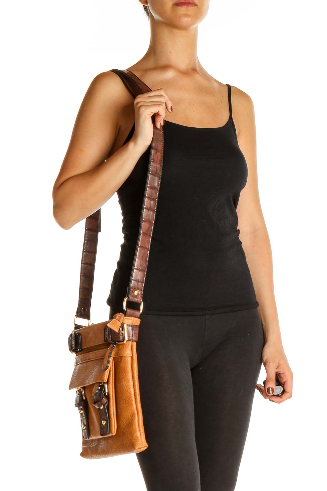Dasein Women's Striped Satchel Handbag