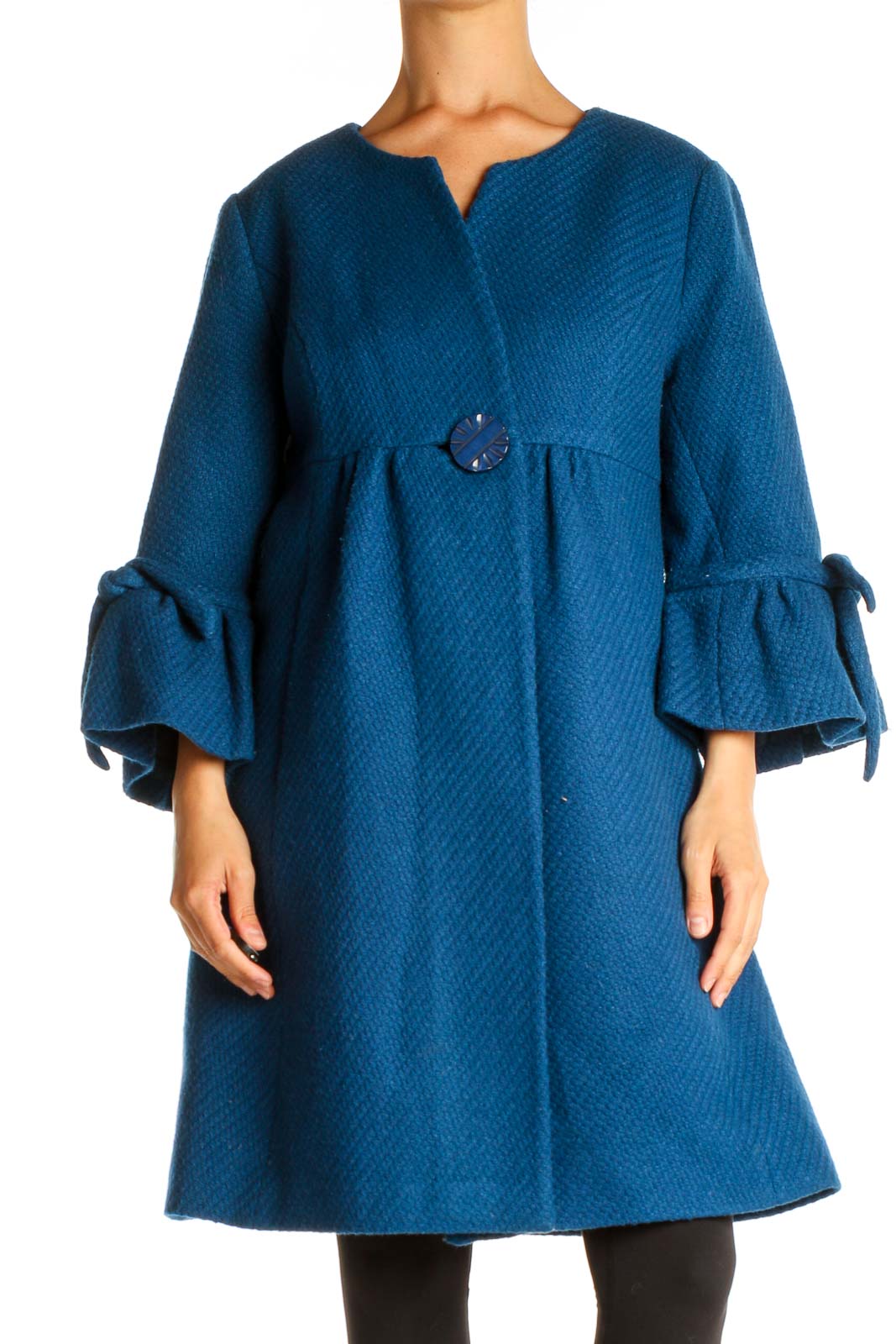 Blue Overcoat Front