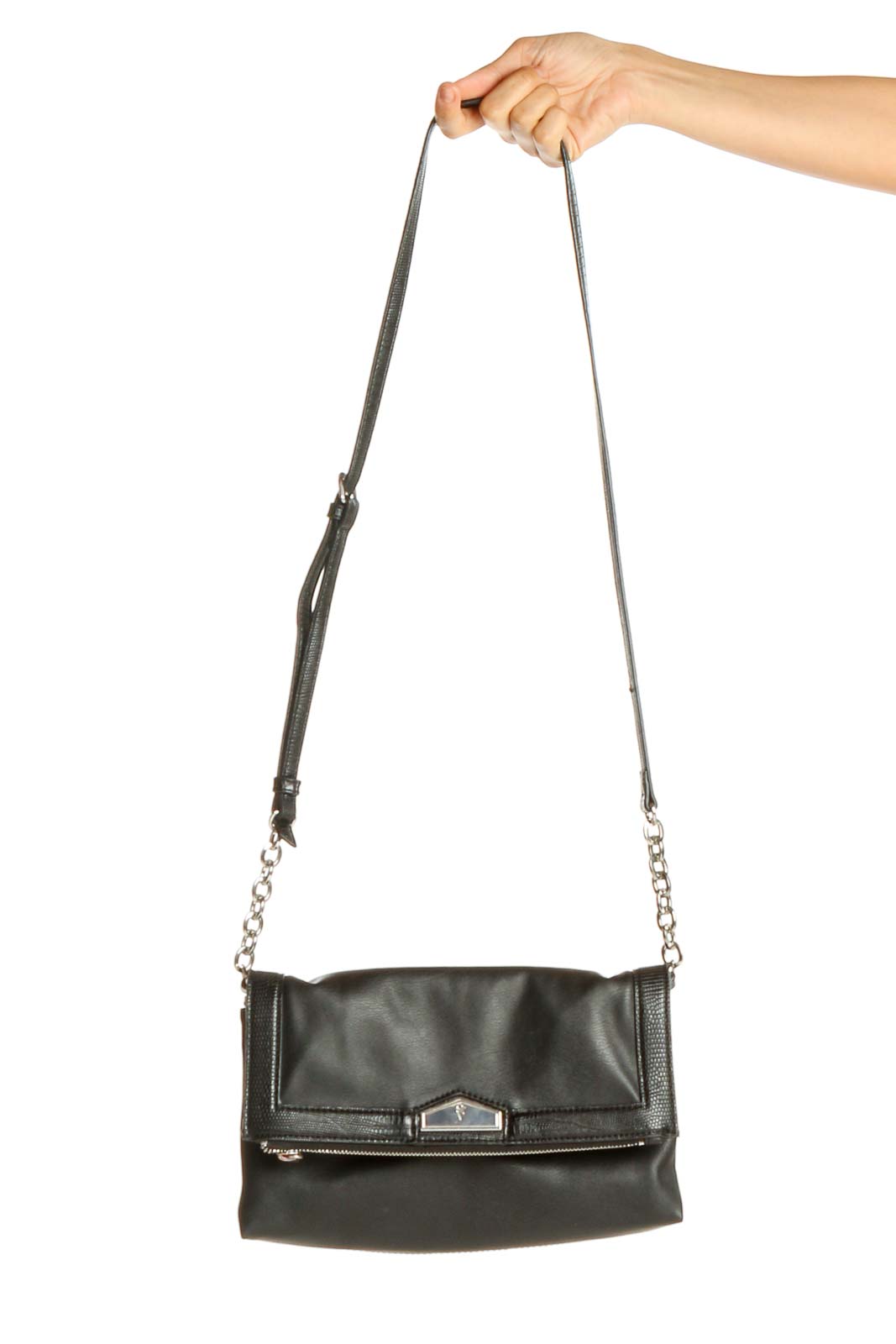 Black Crossbody Bag Front