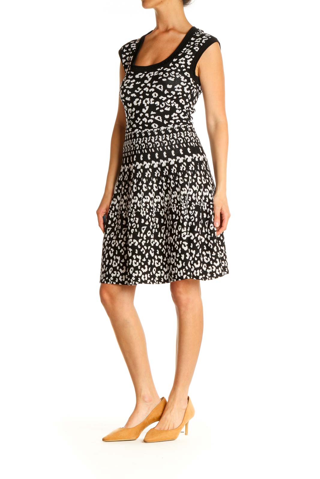 Rebecca taylor fit hot sale and flare dress