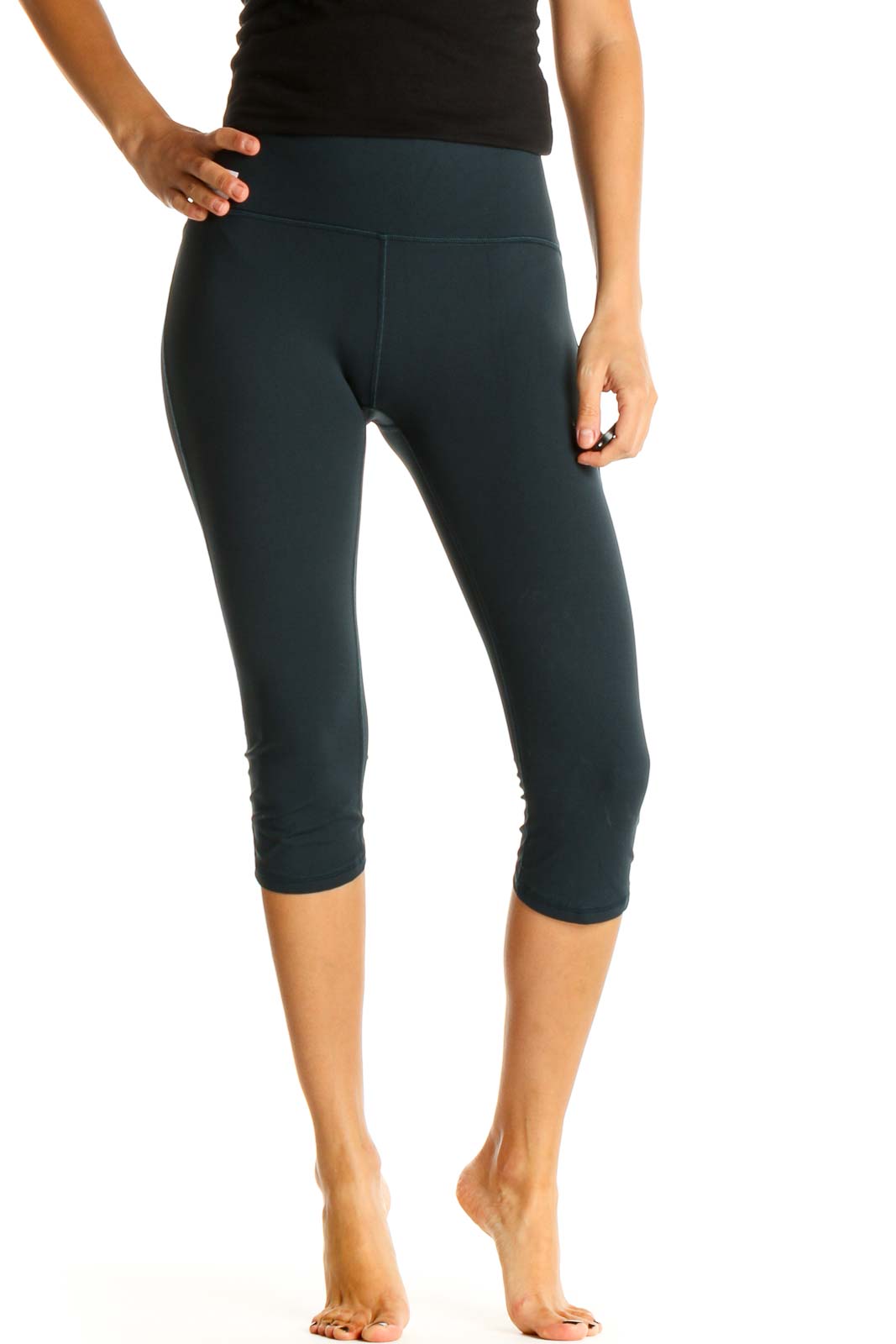 Blue Activewear Leggings Front
