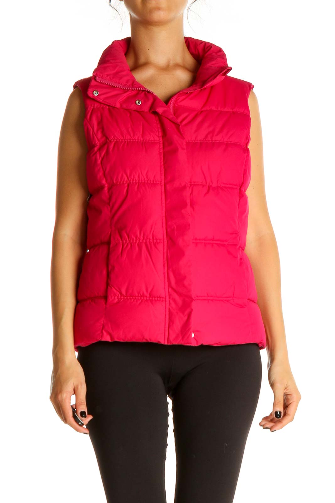 Pink Vest Jacket Front