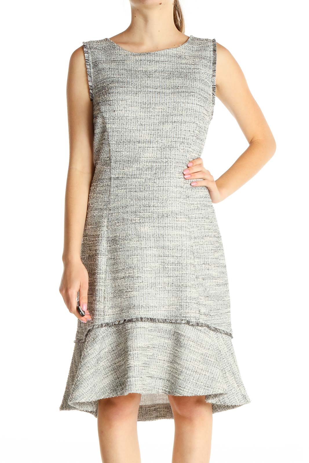 Banana republic grey sales dress