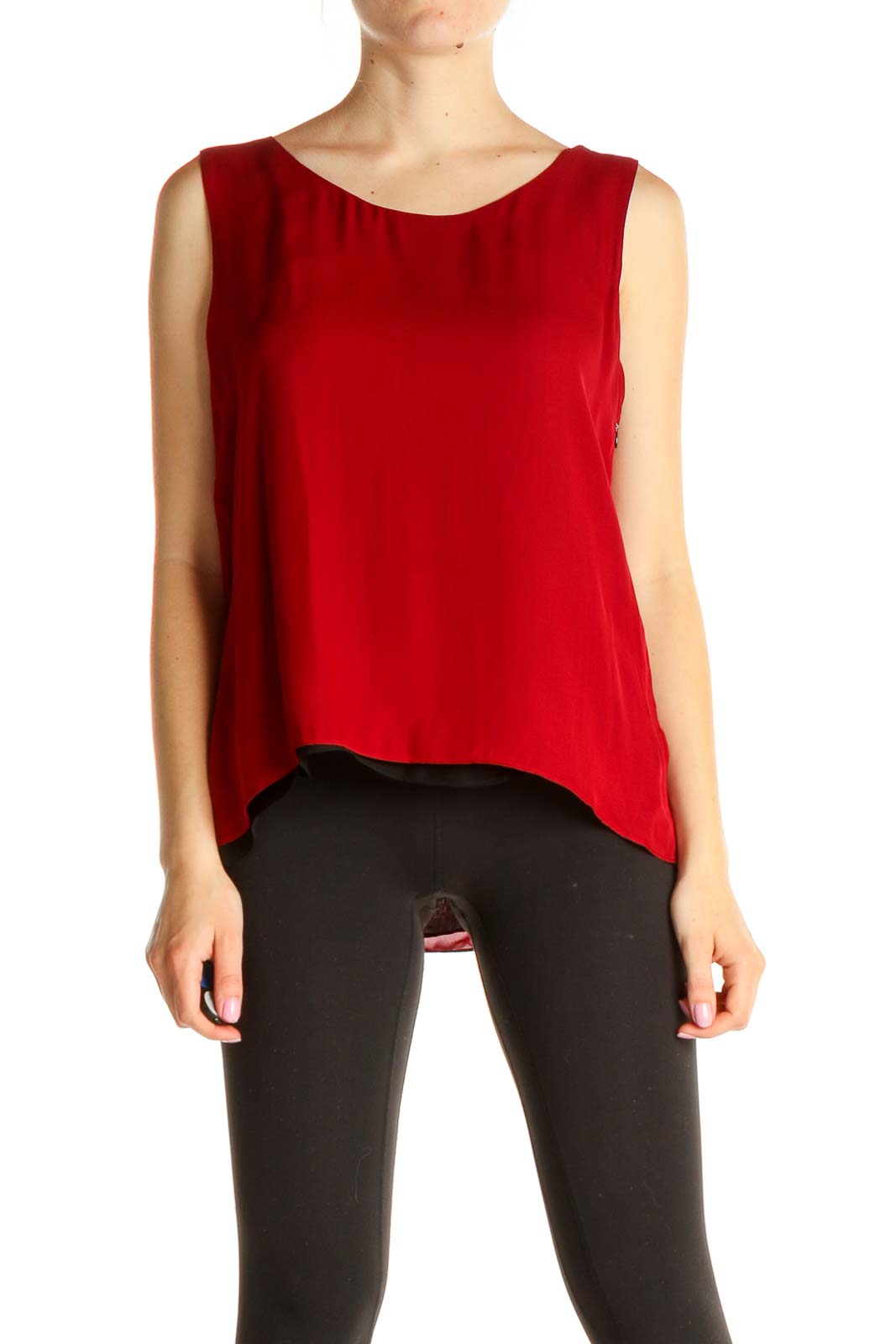 Red Solid Top Front