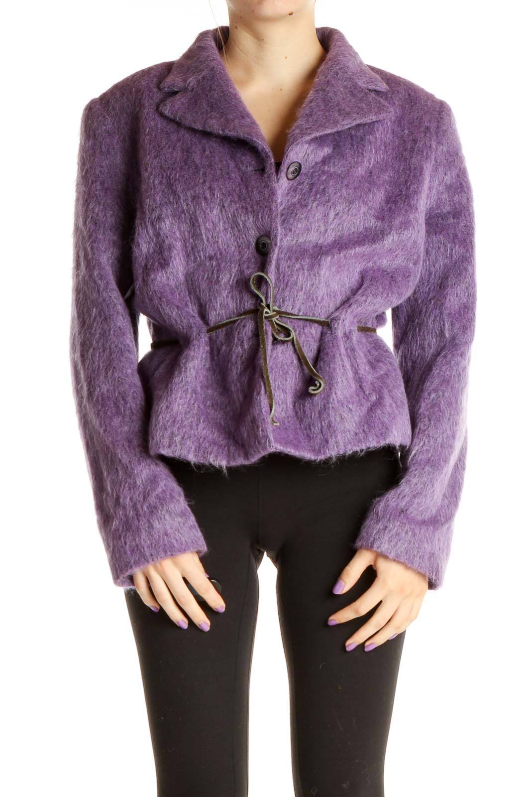 Purple Jacket Front
