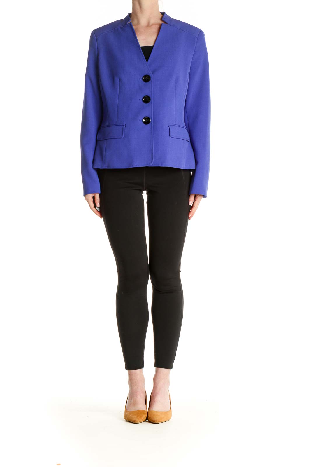 Kasper on sale blue blazer