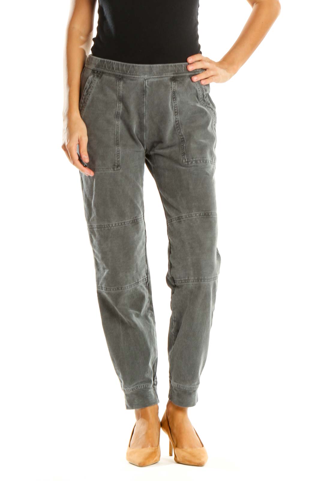 Gray Sweatpants Front
