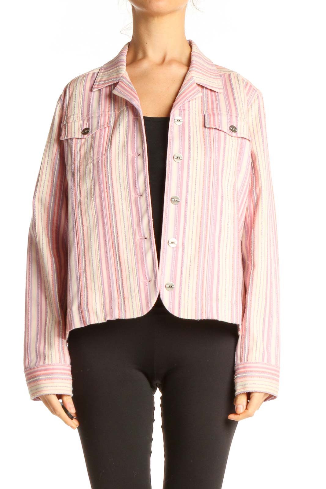 Pink Jacket Front