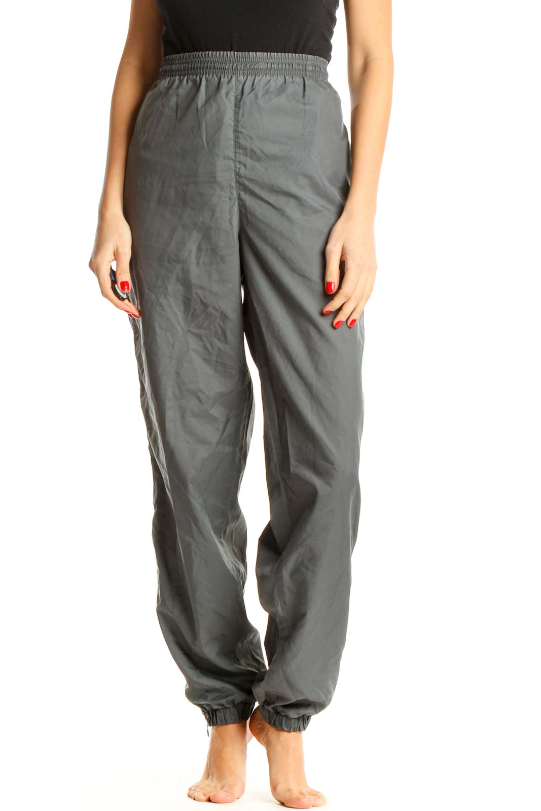 Gray Activewear Sweatpants Front