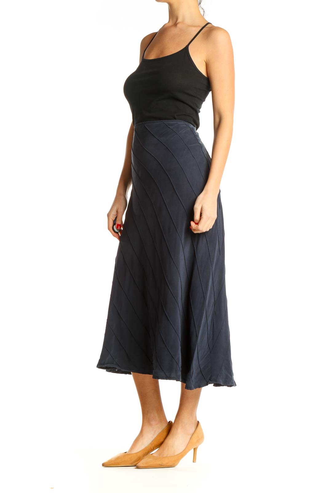 Jjill printed hotsell knit midi skirt