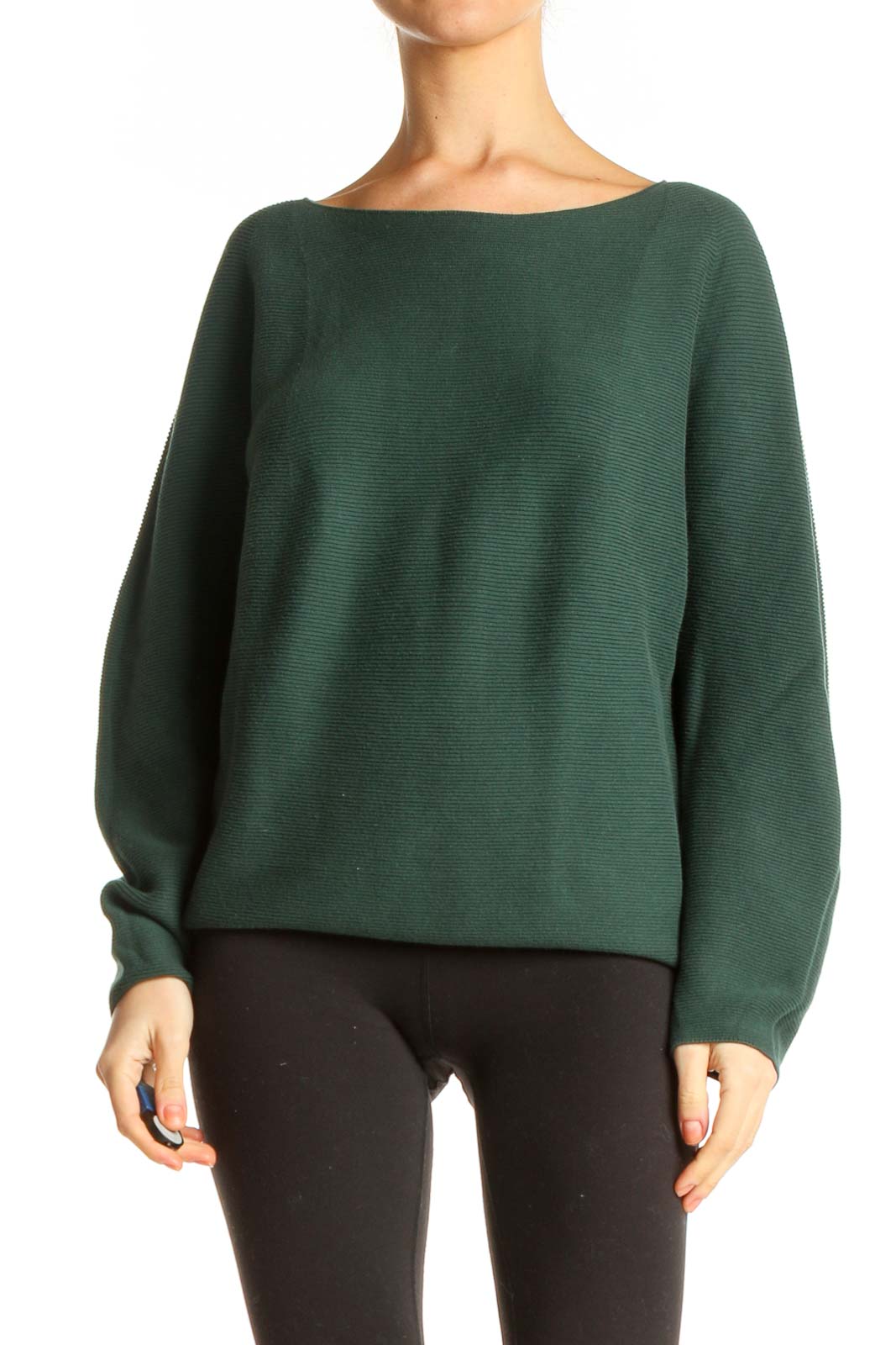 Green Sweatshirt Front