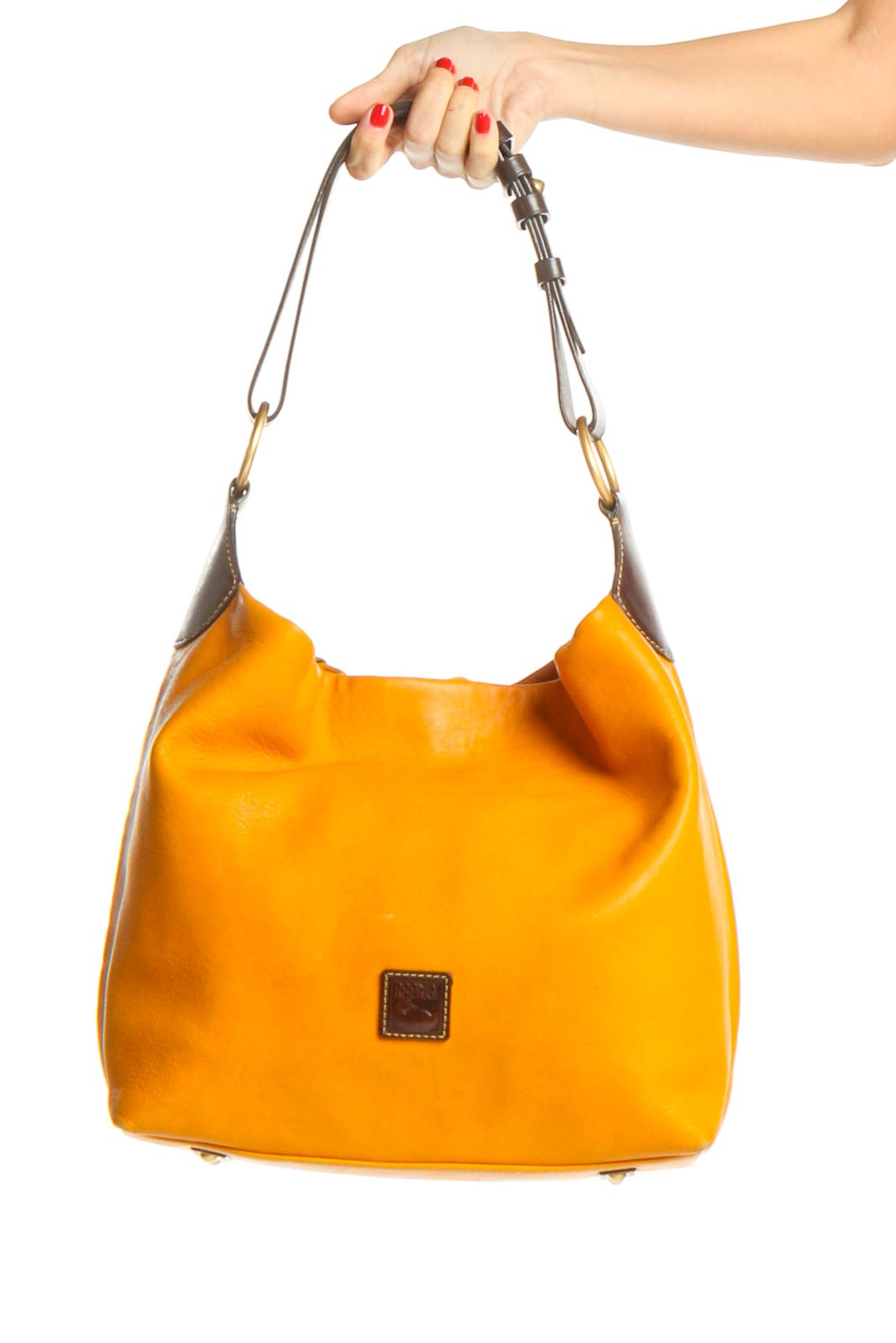 Orange Shoulder Bag Front