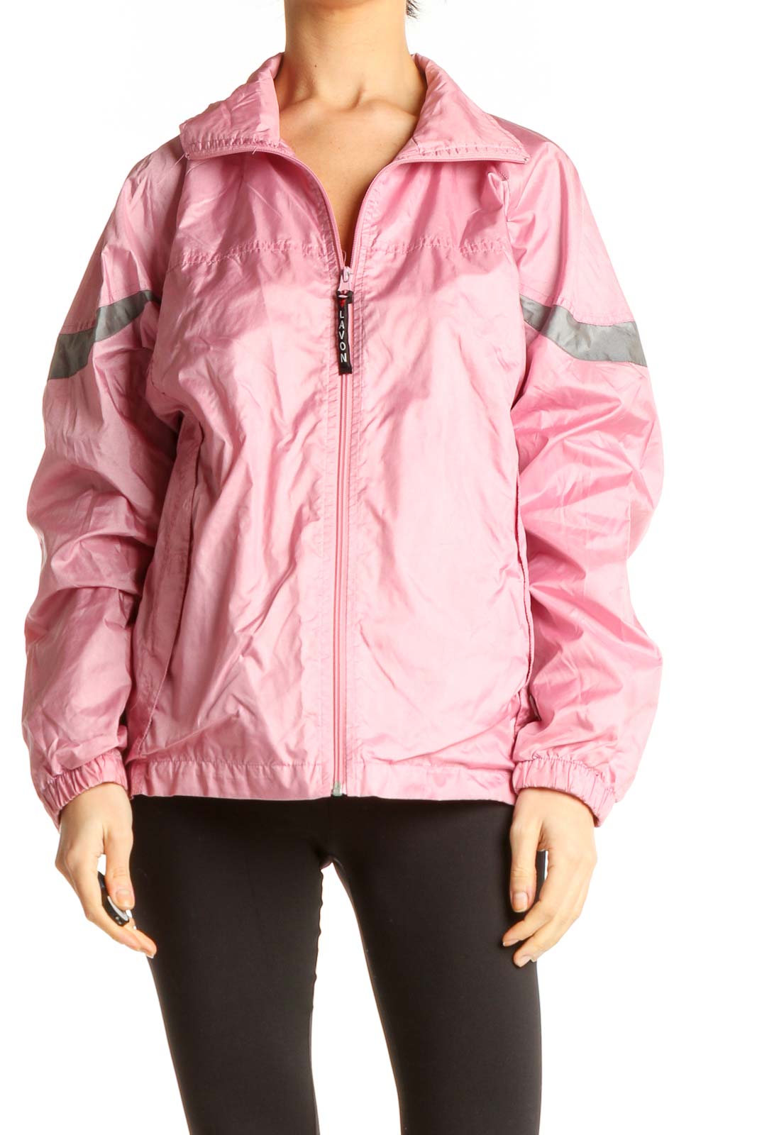 Pink Activewear Windbreaker Front