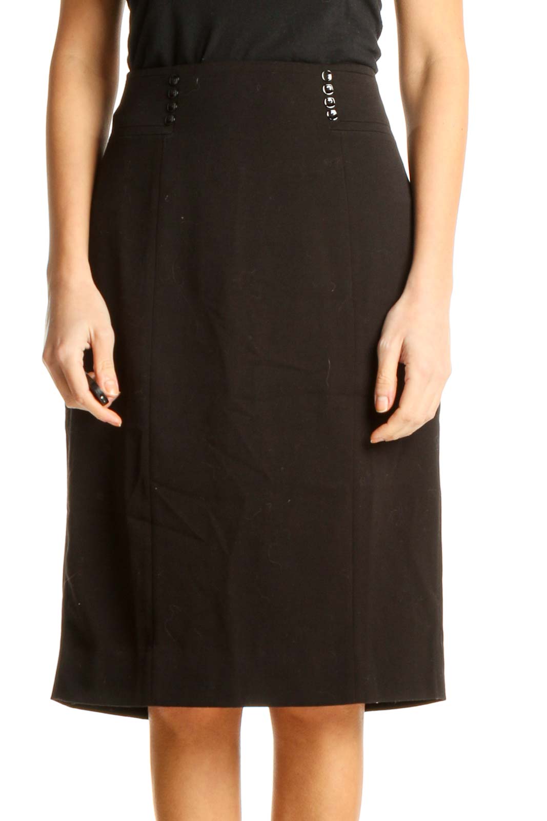 White house black top market a line skirt