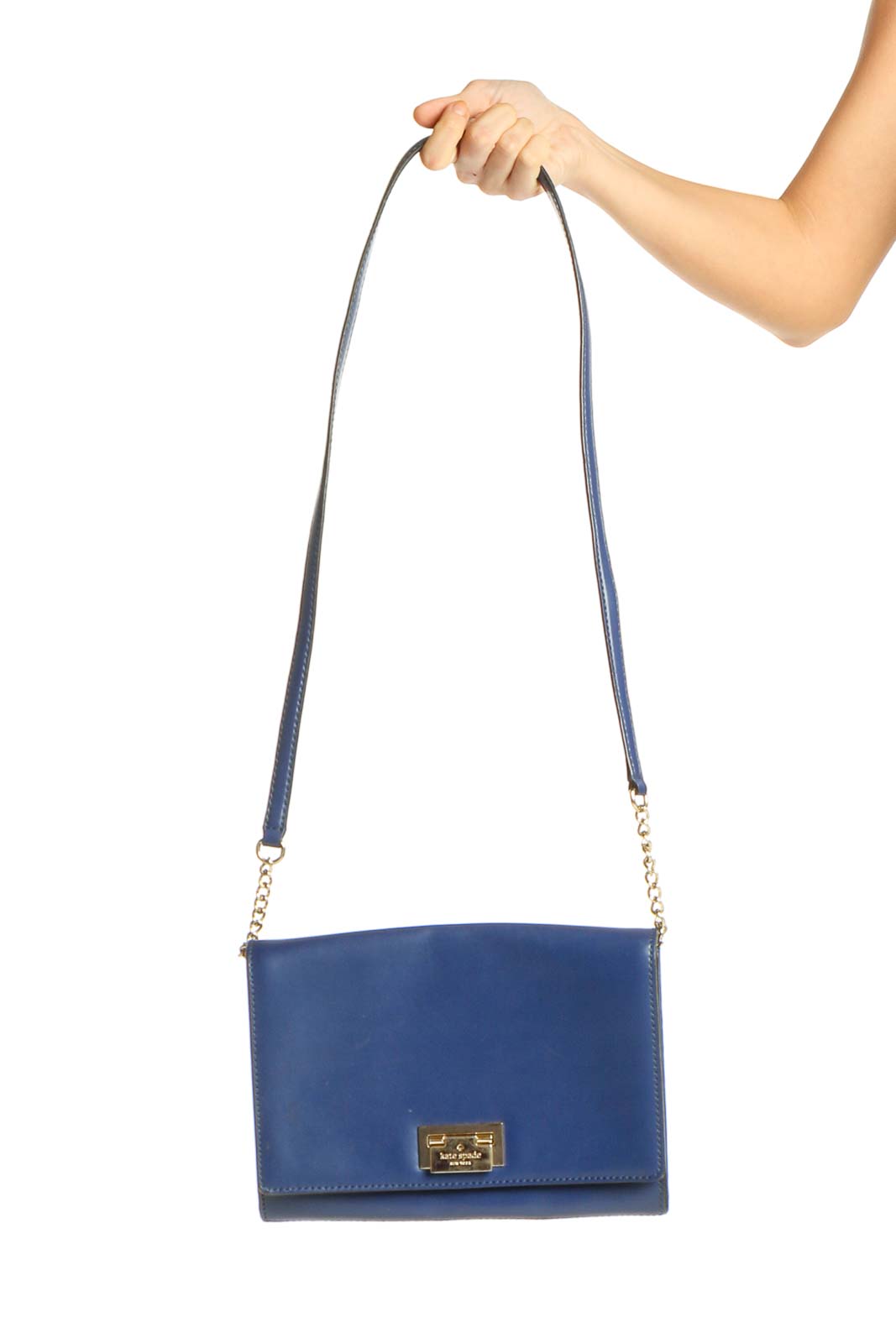 Blue Crossbody Bag Front