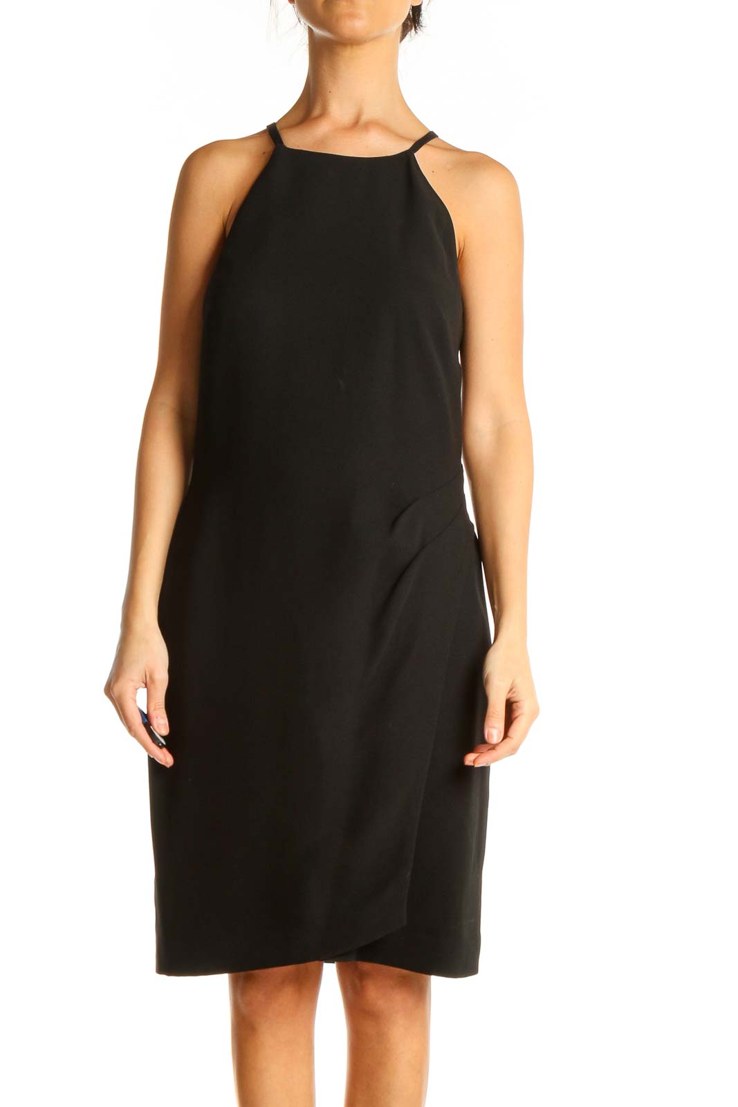 Black Day A-Line Dress Front