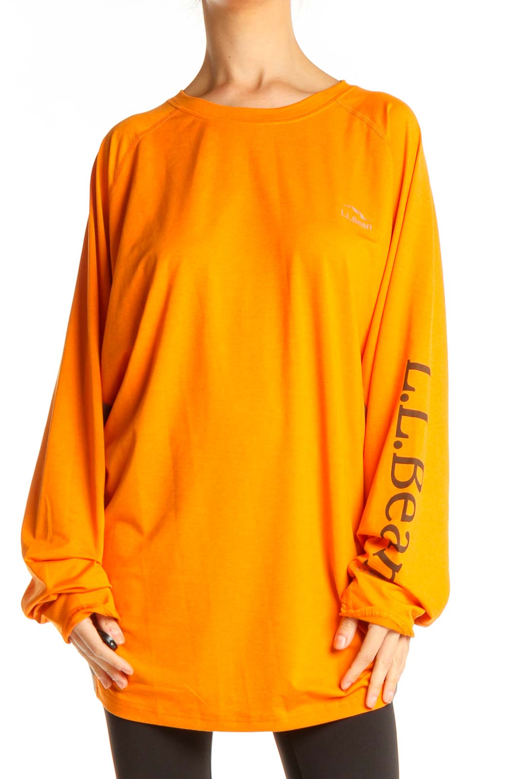 Orange All Day Wear Top Front