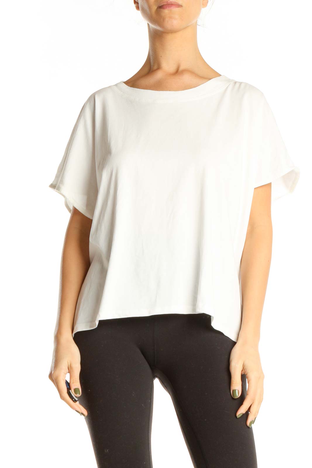 White All Day Wear Top Front