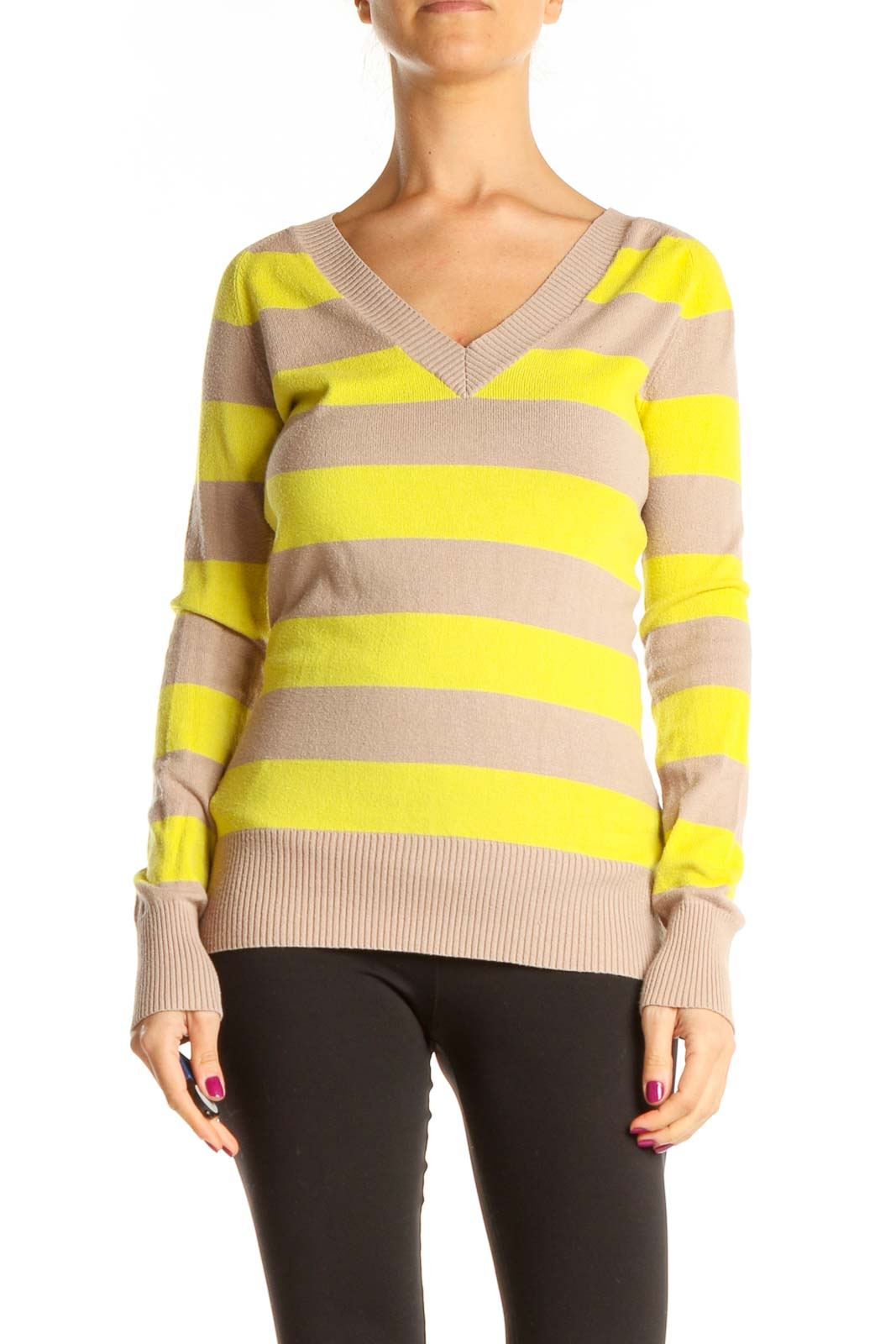 Bcbg sales striped sweater