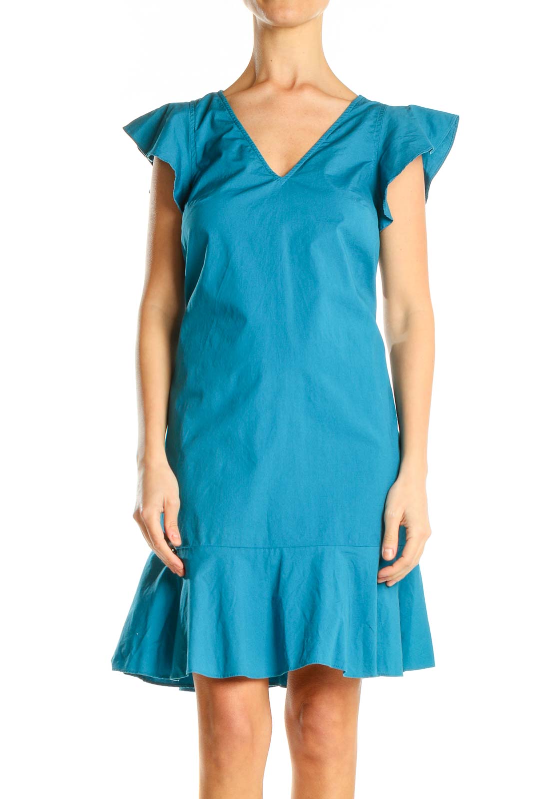 Blue Day A-Line Dress Front